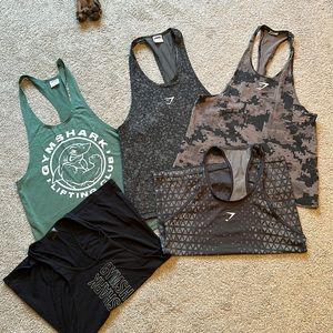 Bundle men’s size large GymShark stringers